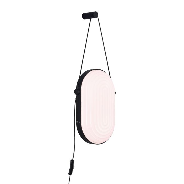 Бра ST-Luce Черный/Белый LED 1x9W 3000K АЙРЕ