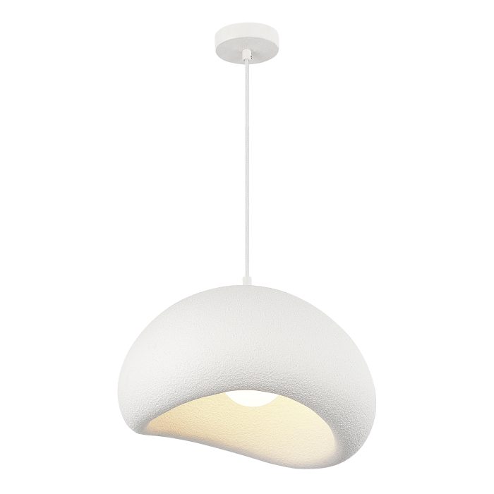 Светильник подвесной ST-Luce белый/белый E27 1x25W ВАБИ САБИ