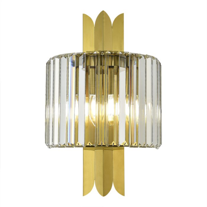 Бра ST-Luce Латунь/Прозрачный E14 2x40W НАРИ