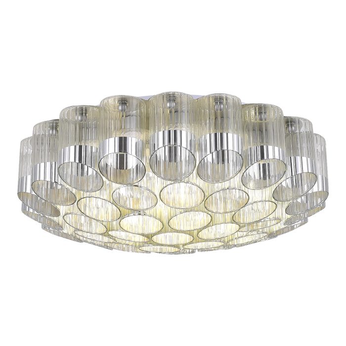 Светильник потолочный ST-Luce Никель/Никель, Прозрачный E14 19x60W АККОРД