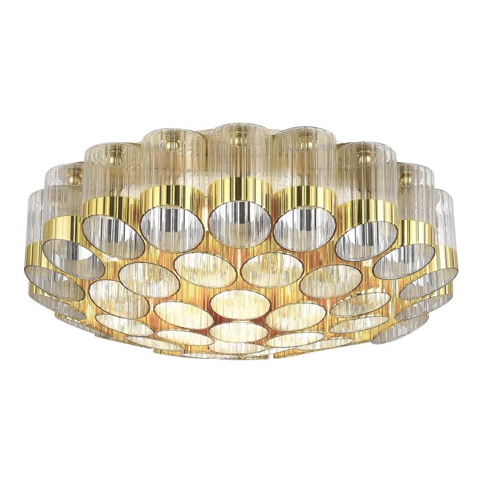 Светильник потолочный ST-Luce Латунь/Латунь, Прозрачный E14 19x60W АККОРД