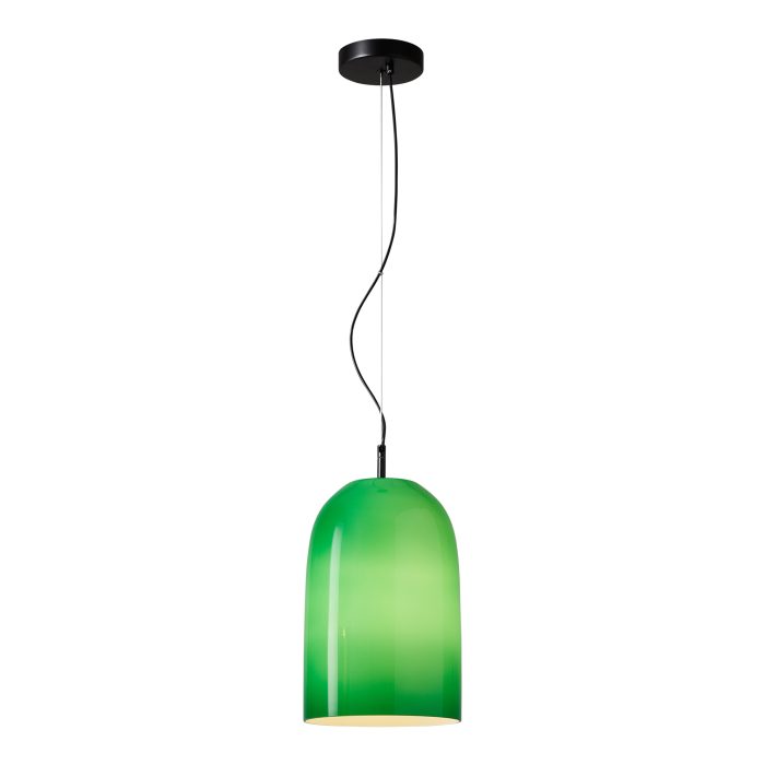Светильник подвесной ST-Luce Черный/Зеленый E27 1x60W МИЛО