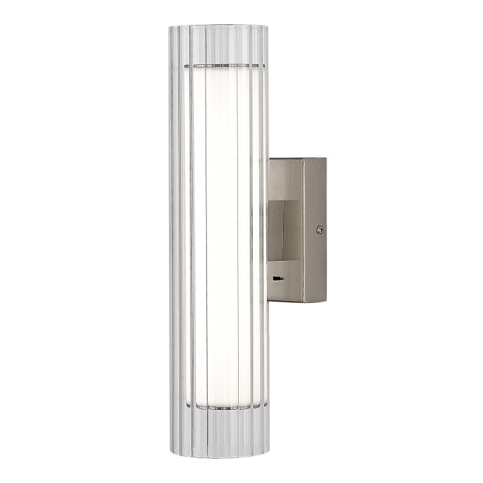 Светильник настенный ST-Luce Никель/Белый, Прозрачный LED 1x7W 3000K/4000K ЭНФИС