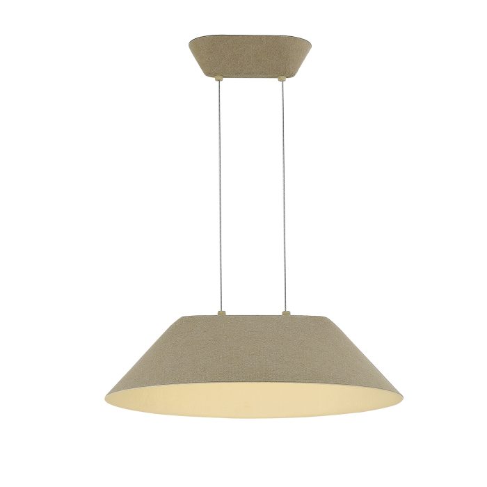 Светильник подвесной ST-Luce Бежевый, Белый/Бежевый, Белый LED 1x12W СЕНТИТО