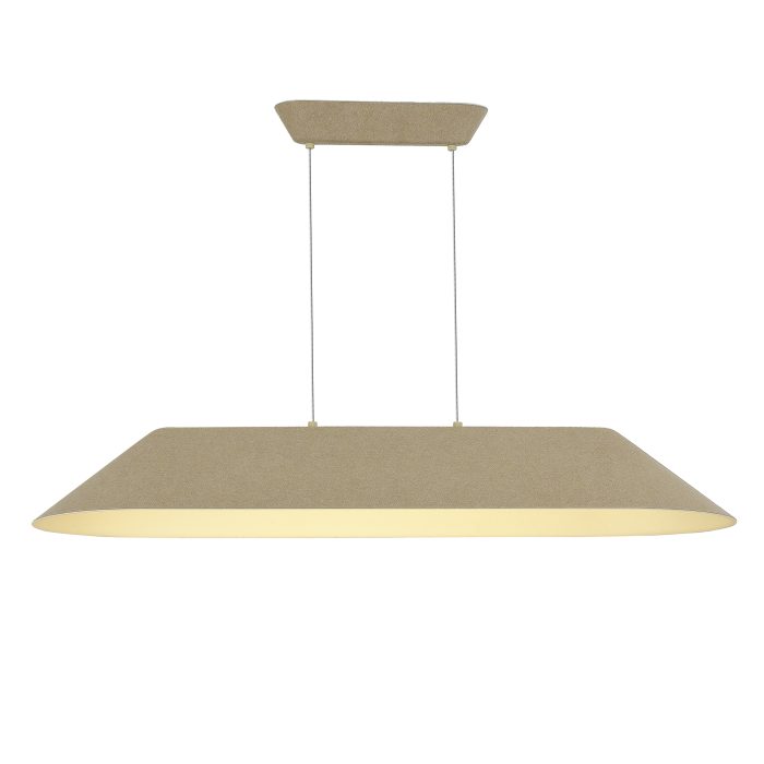 Светильник подвесной ST-Luce Бежевый, Белый/Бежевый, Белый LED 1x32W СЕНТИТО