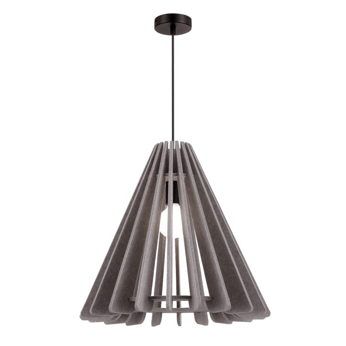 Светильник подвесной ST-Luce Черный/Бежевый E27 1x60W СЕНТИТО