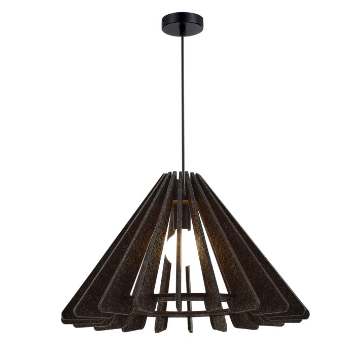 Светильник подвесной ST-Luce Черный/Серый E27 1x60W СЕНТИТО