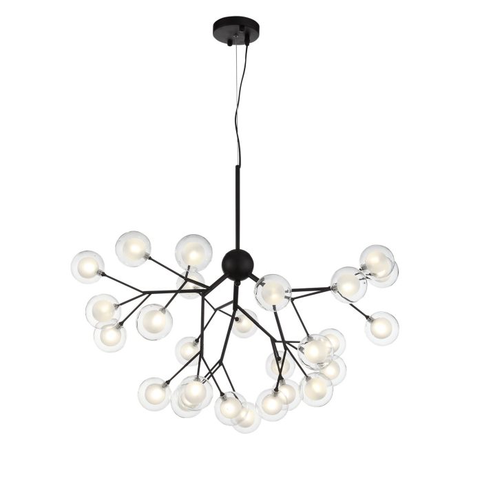 Светильник подвесной ST-Luce Черный/Прозрачный, Белый G4 LED 27x2W ДЕМЕЛЕ