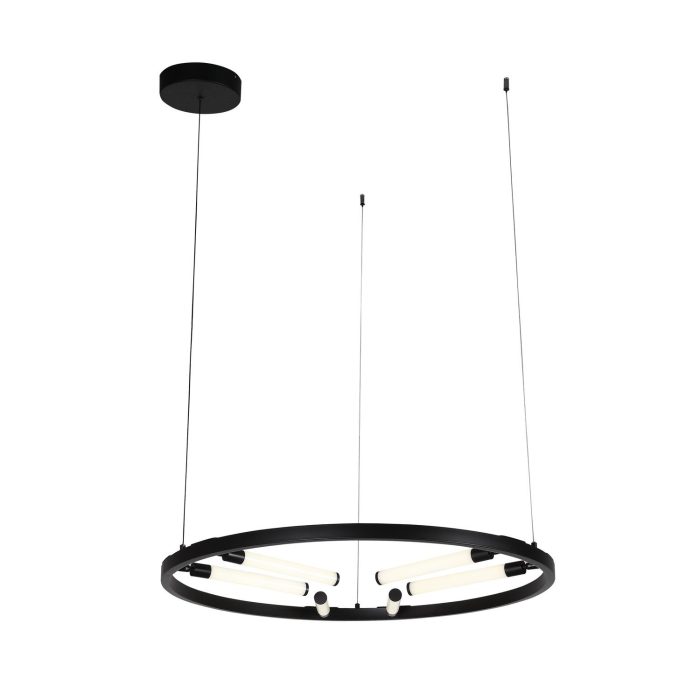 Светильник подвесной ST-Luce Черный/Белый LED 6x6W 4000K БИЗАРИА