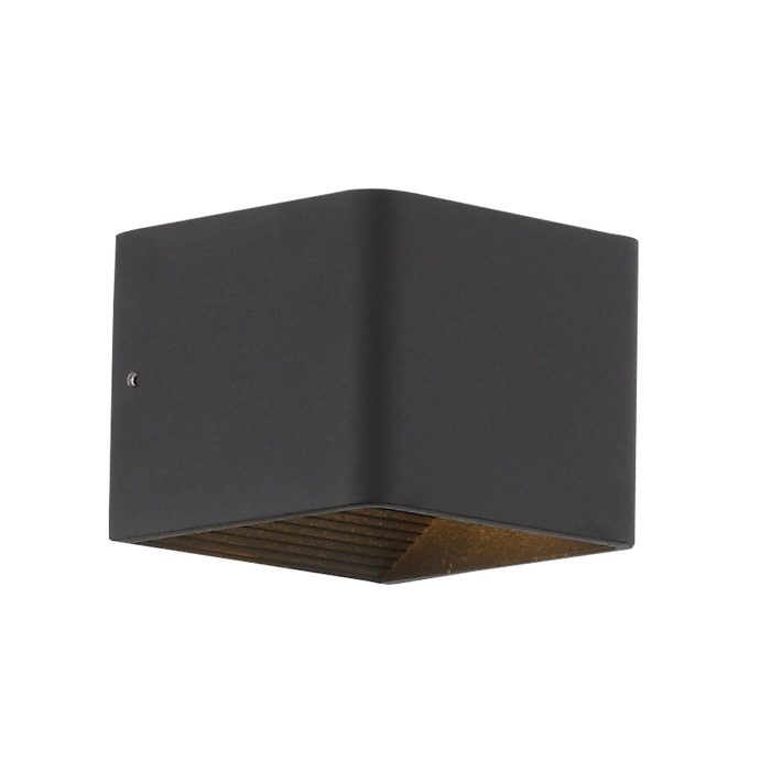 Светильник настенный ST-Luce Черный/Черный LED 1x6W 3000K Настенные светильники