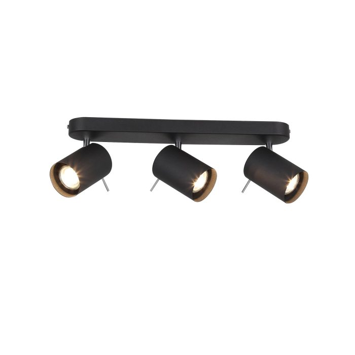 Спот ST-Luce Черный, Хром/Черный GU10 LED 3x3W Потолочные светильники