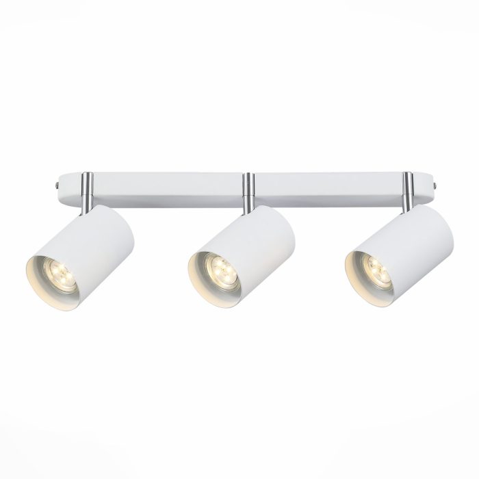 Спот ST-Luce Белый, Хром/Белый GU10 LED 3x3W Потолочные светильники