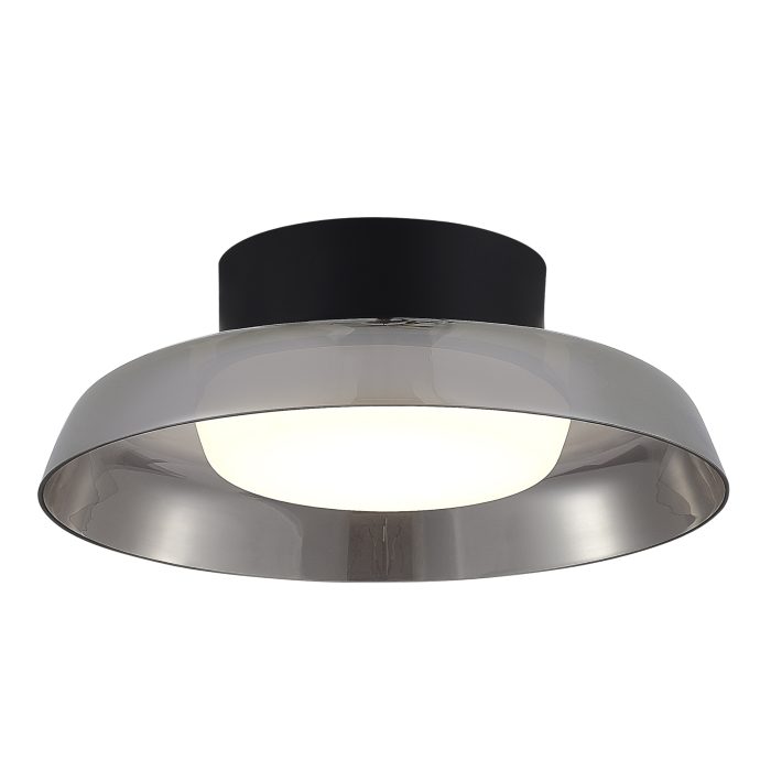 Светильник потолочный ST-Luce Черный/Дымчатый, Белый LED 1x36W 3000K ФОРЕЙ