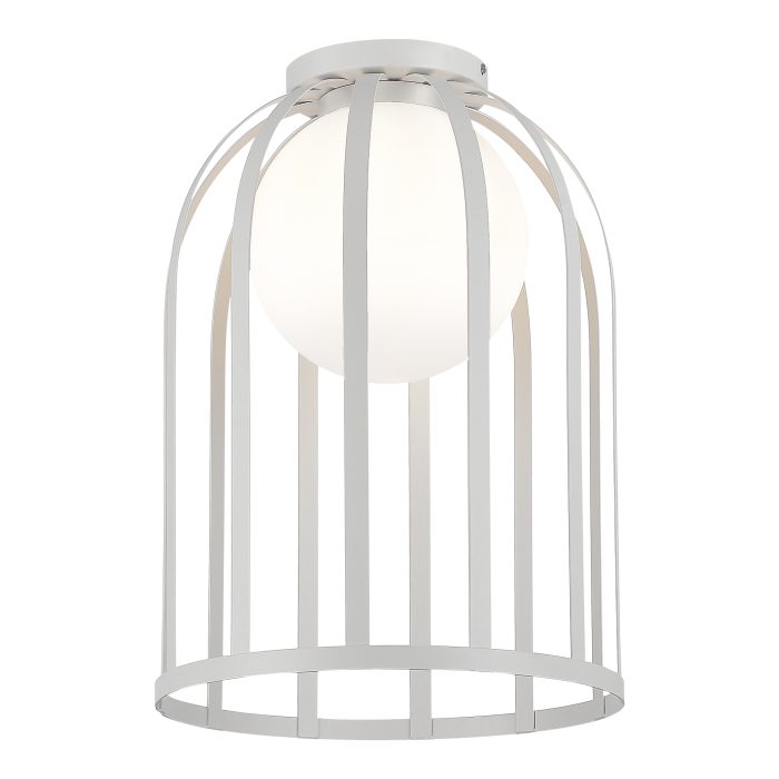 Светильник потолочный ST-Luce Белый/Белый E27 1x60W НОРДИК