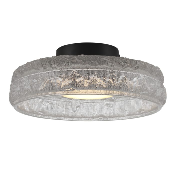 Светильник потолочный ST-Luce черный/прозрачный LED 1x15W 4000K АНТИК