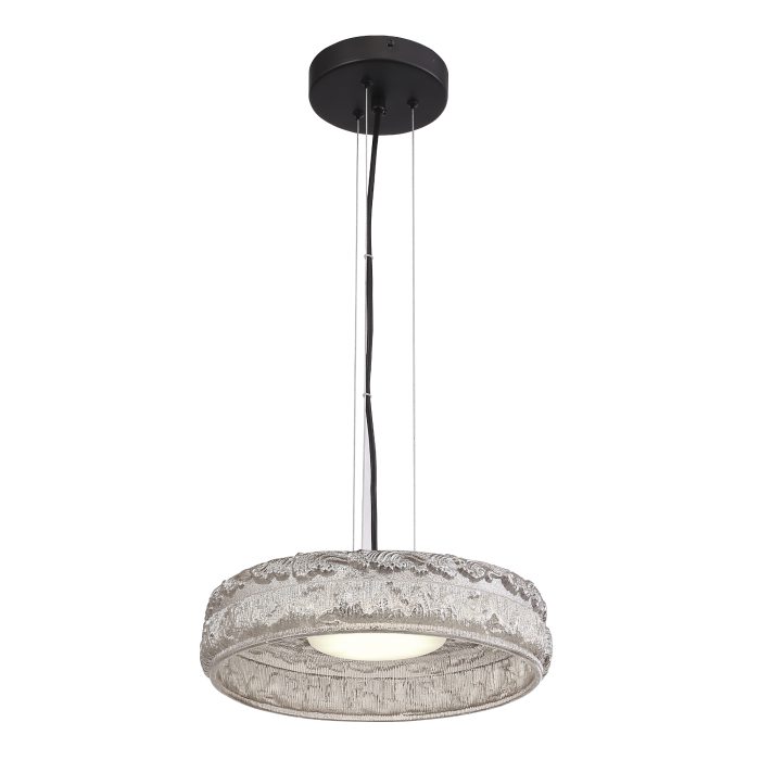 Светильник подвесной ST-Luce черный/Шампань LED 1x15W 4000K АНТИК