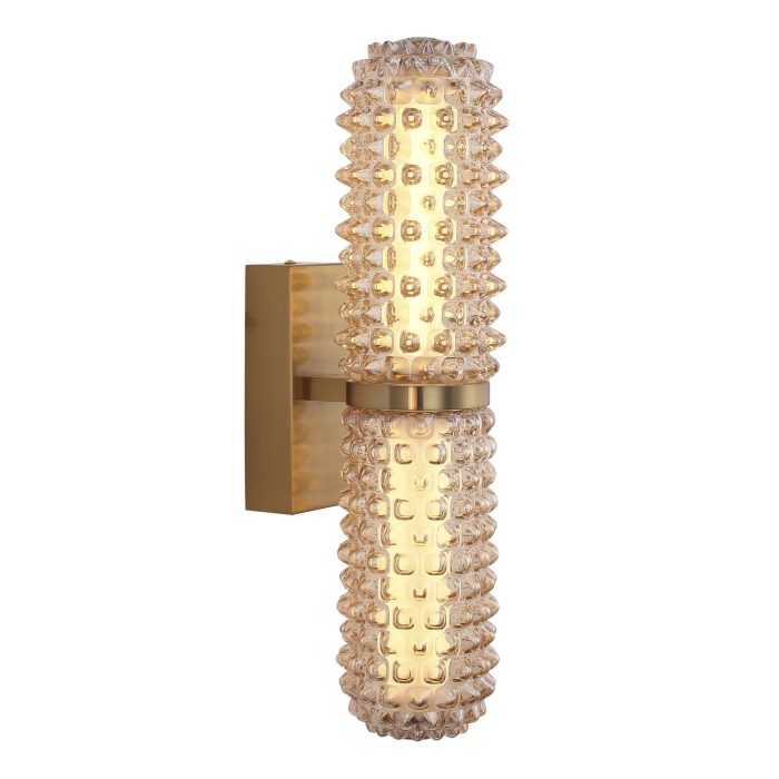 Светильник настенный ST-Luce латунь/Шампань LED 1x11W 4000K САГУАРО