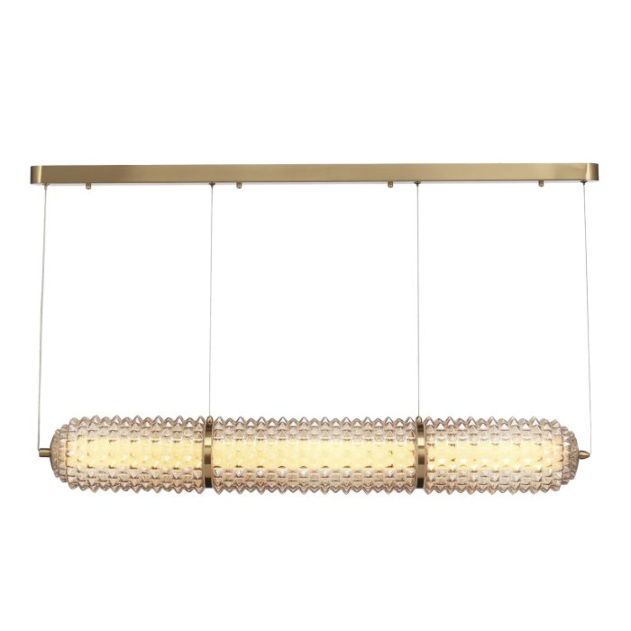 Светильник подвесной ST-Luce латунь/Шампань LED 1x37W 4000K САГУАРО