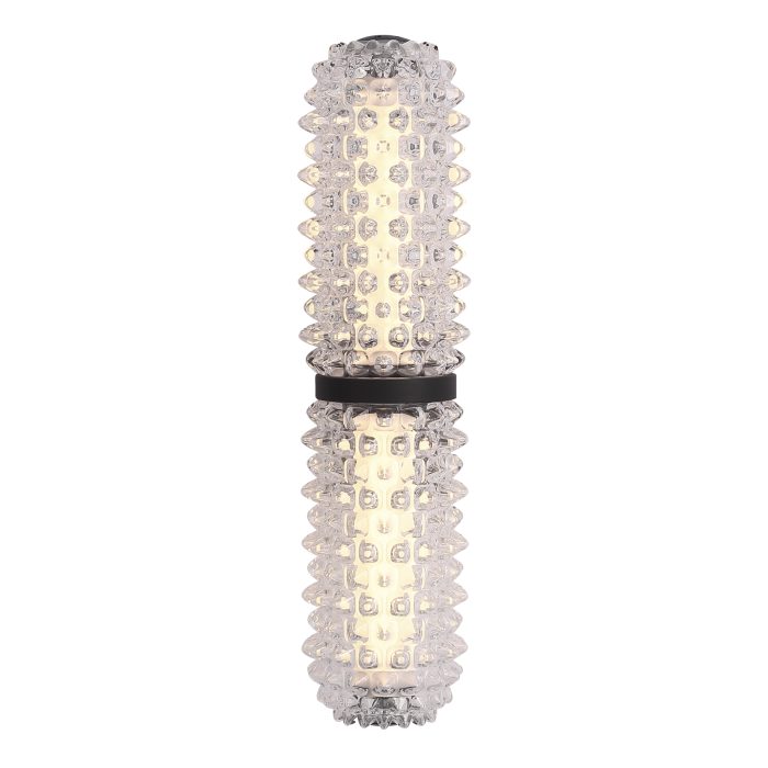 Светильник настенный ST-Luce черный/прозрачный LED 1x11W 4000K САГУАРО