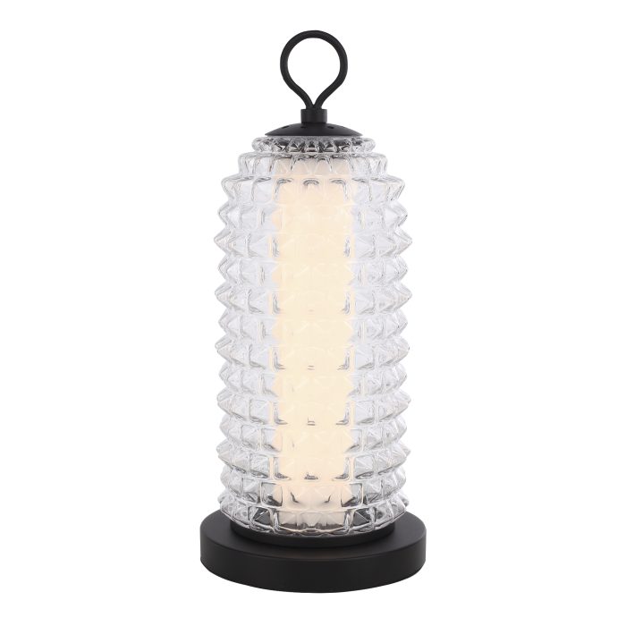 Прикроватная лампа ST-Luce черный/прозрачный LED 1x12W 4000K САГУАРО