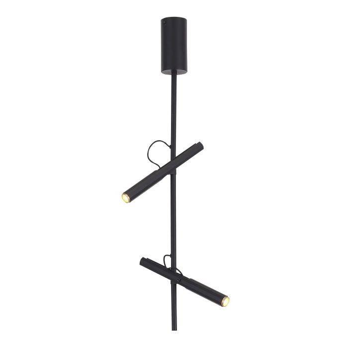 Светильник подвесной ST-Luce Черный/Черный, Золотистый LED 2x3W 3000K ЛИЛИТ
