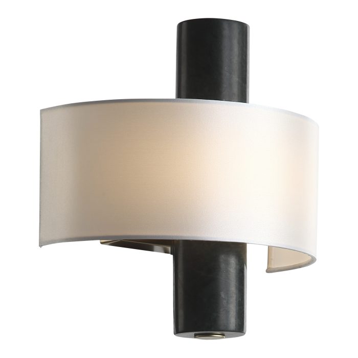 Светильник настенный ST-Luce Черный/Белый LED 1x5W 3000K НОБИЛЕ