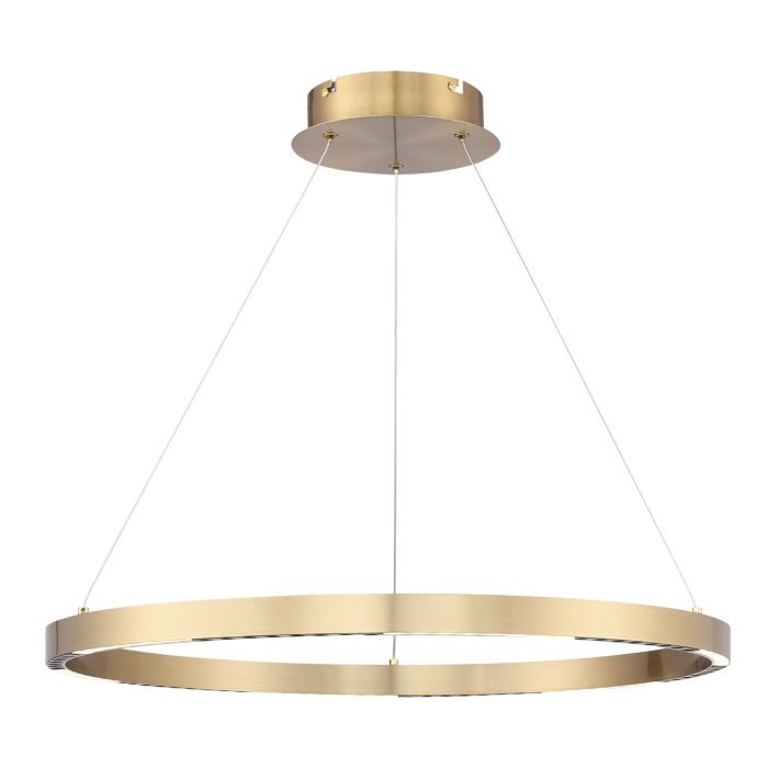 Светильник подвесной ST-Luce латунь/латунь LED 1x32W 4000K ПАРИЛЛА