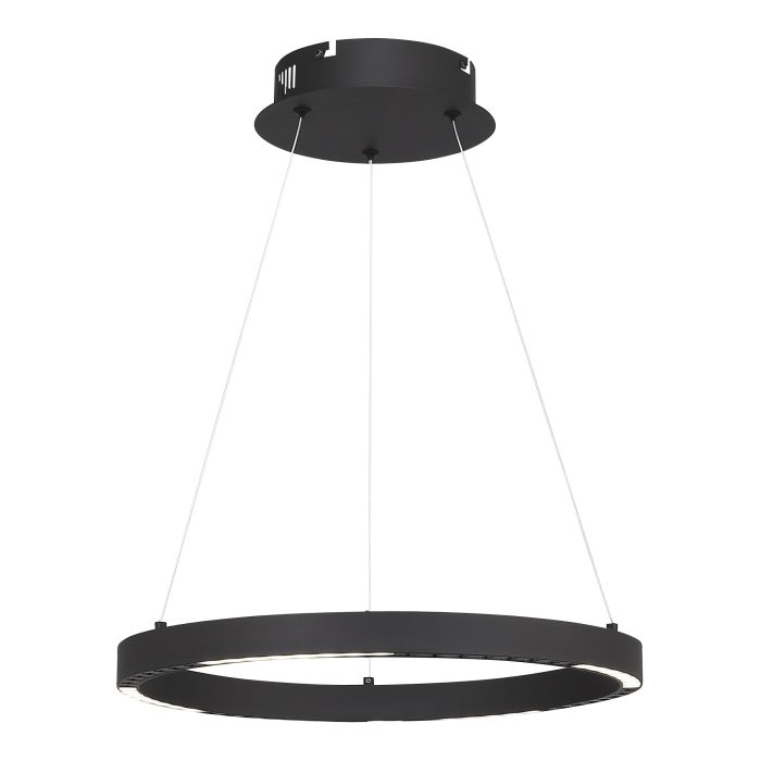 Светильник подвесной ST-Luce черный/черный LED 1x25W 4000K ПАРИЛЛА
