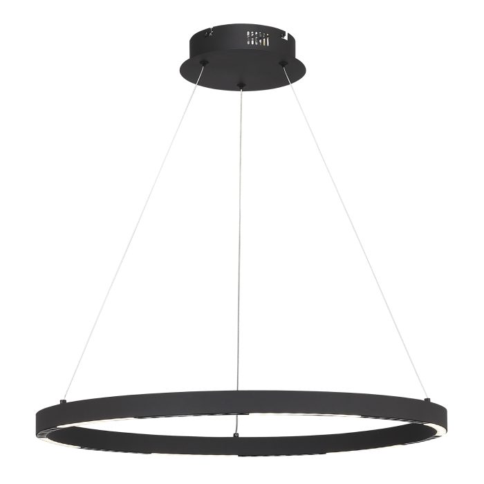 Светильник подвесной ST-Luce черный/черный LED 1x32W 4000K ПАРИЛЛА