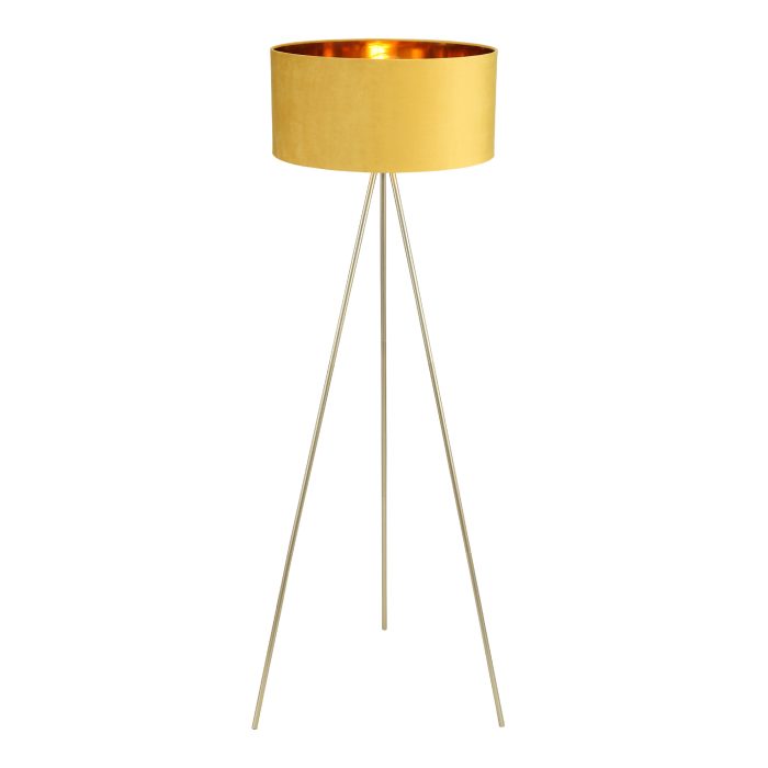 Светильник напольный ST-Luce Золотистый/Желтый E27 1x40W ФУЭГО
