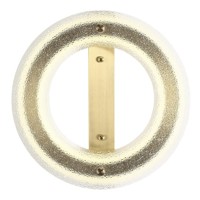 Светильник потолочный ST-Luce золотистый/Прозрачный LED 1x30W 4000K ФЭГИ