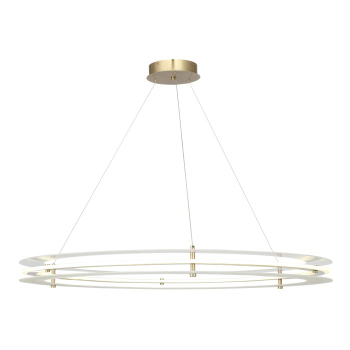 Светильник подвесной ST-Luce золотистый/Прозрачный LED 1x70W 4000K ФЭГИ