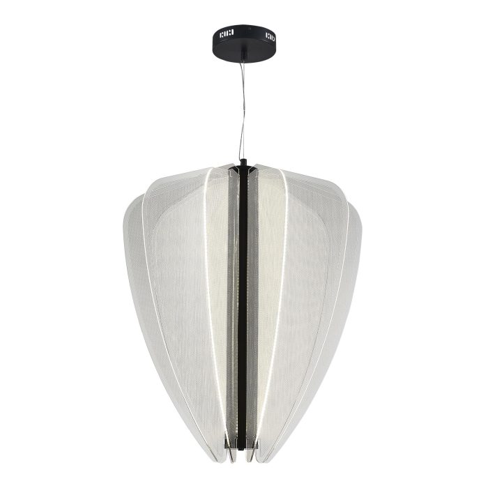 Светильник подвесной ST-Luce Черный/Прозрачный LED 1x75W 4000K ФЕЗАЛЕ