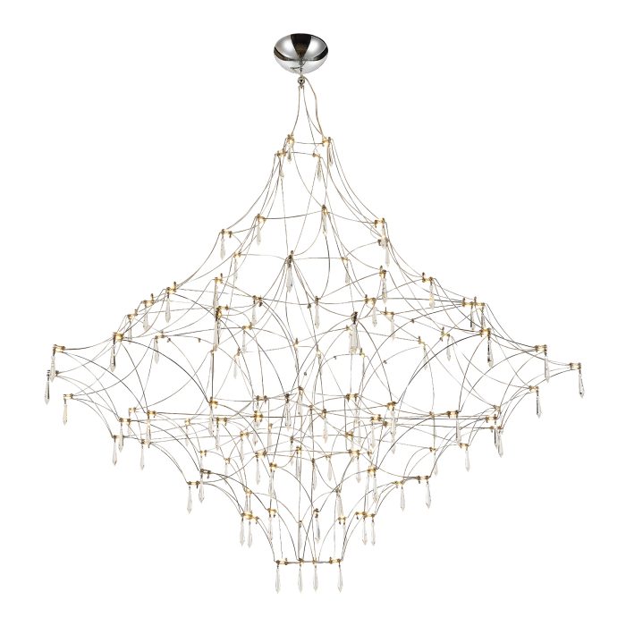 Светильник подвесной ST-Luce Хром/Прозрачный LED 114x0, 5W 3000K ГРАВЕТТА
