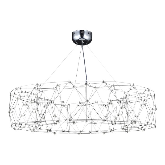 Светильник подвесной ST-Luce Хром/Прозрачный LED 1x72W 4000K ГРАВЕТТА