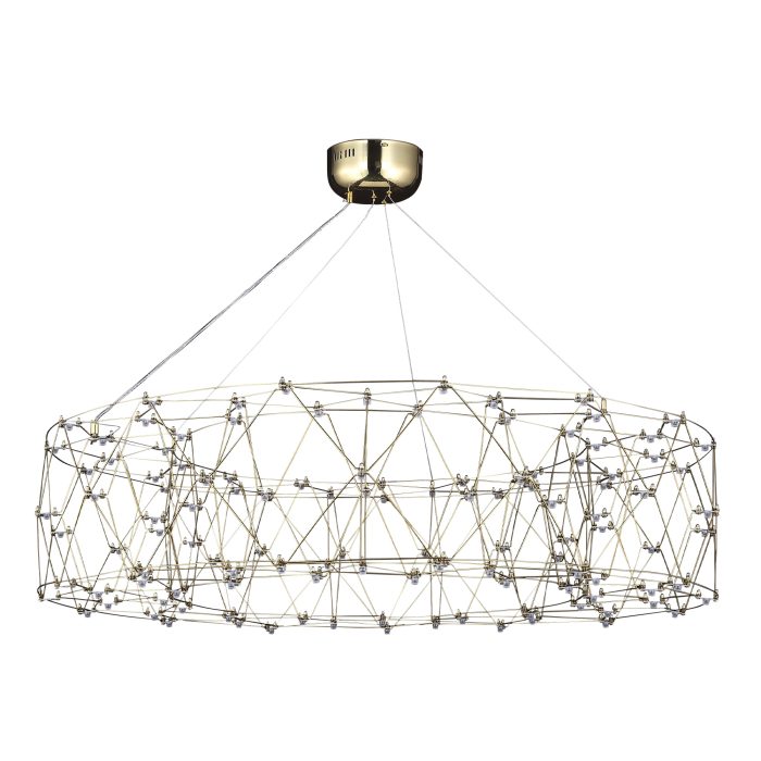 Светильник подвесной ST-Luce Золотистый/Прозрачный LED 1x72W 4000K ГРАВЕТТА