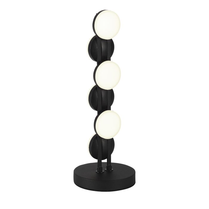 Прикроватная лампа ST-Luce черный/белый LED 1x12W 4000K МОНРО