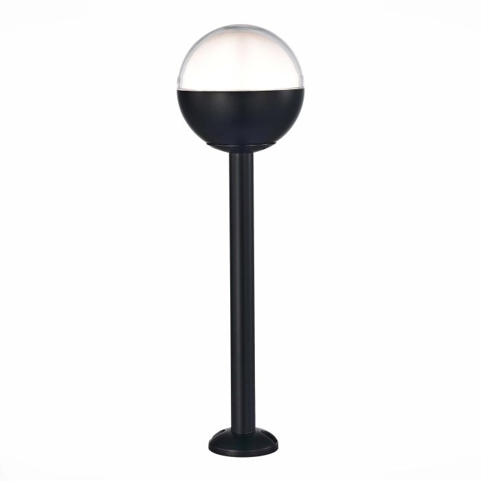 Светильник уличный наземный ST-Luce Черный/Белый E27 1x40W OMBRA