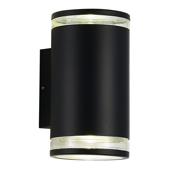 Светильник уличный настенный ST-Luce черный/белый GU10 2x50W TUBO