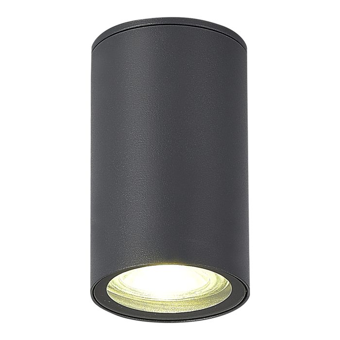 Светильник уличный потолочный ST-Luce серый GU10 1x50W TUBO