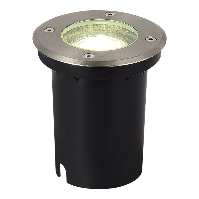 Встраиваемый уличный светильник ST-Luce стальной GU10 1x50W - WALKER