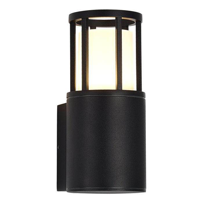 Светильник уличный настенный ST-Luce черный/черный GU10 1x15W MESA