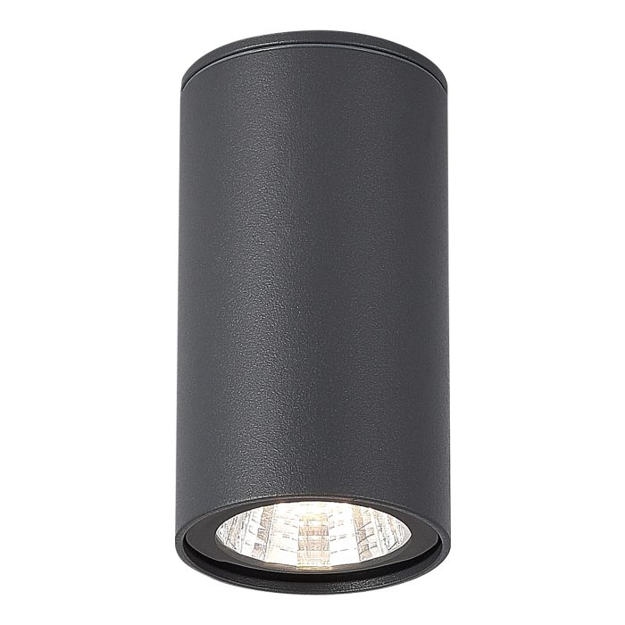 Светильник уличный потолочный ST-Luce серый/белый LED 1x7W 3000K TUBO