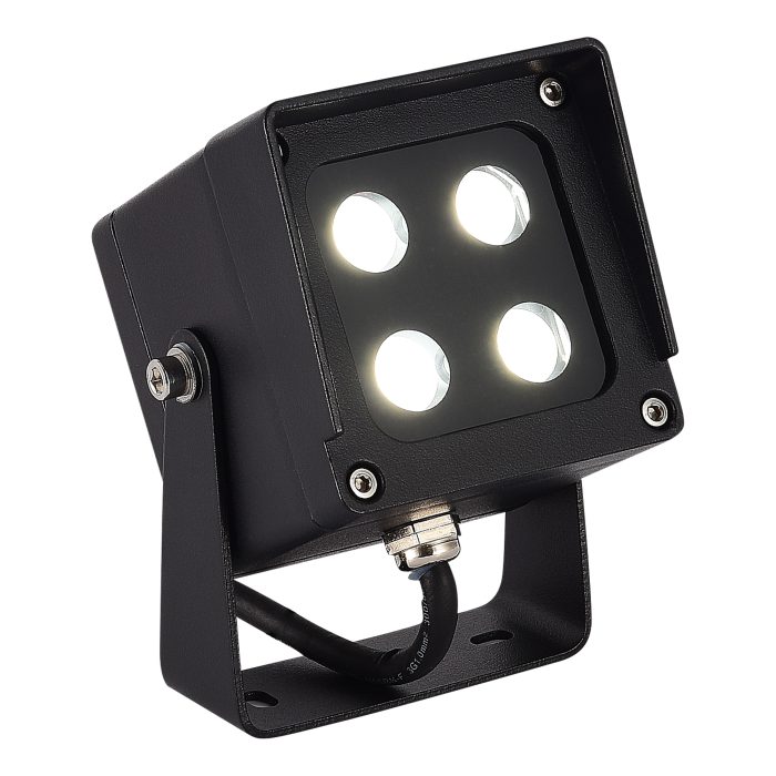 Светильник уличный наземный ST-Luce черный/черный LED 1x9W 3000K/4000K/6500K GLARE