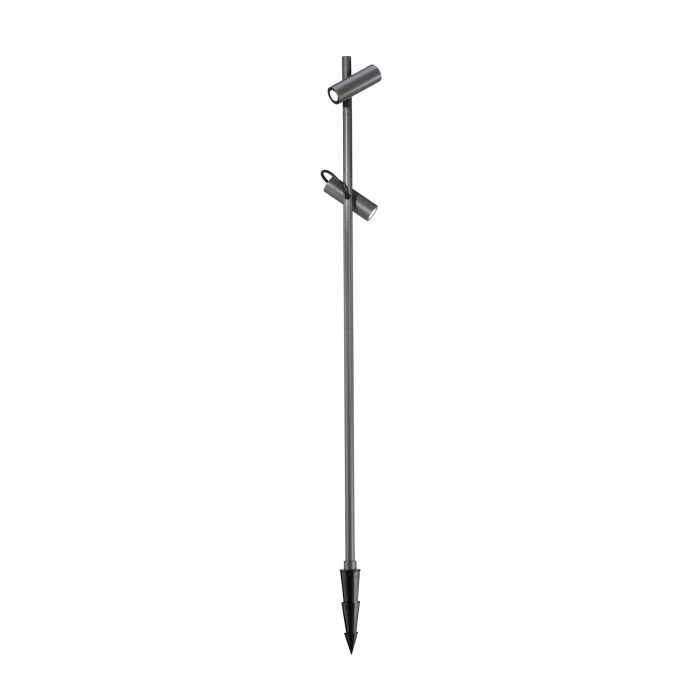 Светильник уличный наземный ST-Luce черный/черный LED 2x6W 2700K POLER