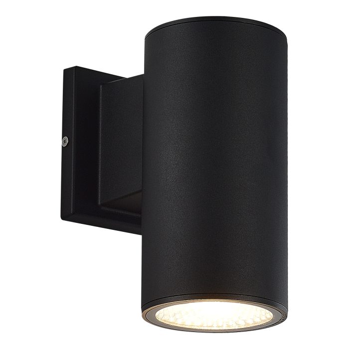 Светильник настенный ST-Luce черный LED 1x7/10/13W 2700/3000/3500/4000/5000 с датчиком TUBO