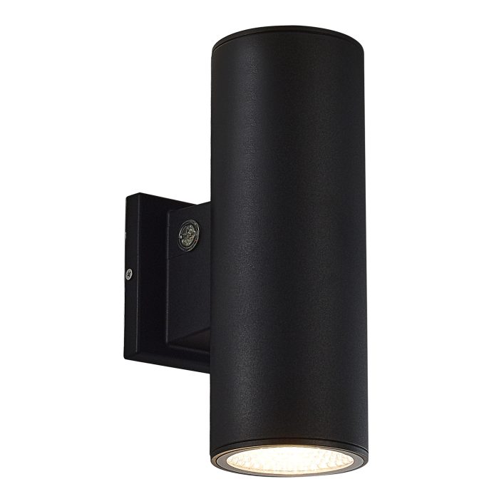 Светильник уличный настенный ST-Luce черный LED 2x15/20/25W 2700/3000/3500/4000/500 TUBO