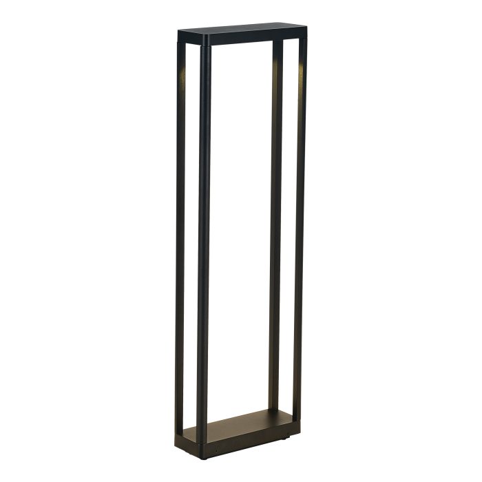Светильник уличный напольный ST-Luce черный/черный LED 1x9W 2700K ELMA