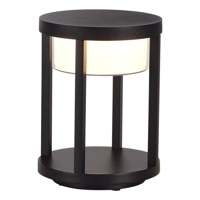 Светильник уличный напольный ST-Luce черный/черный LED 1x9W 3000K POKKO