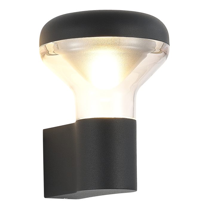 Светильник уличный настенный ST-Luce темно-серый LED 1x6W 3000K DROP